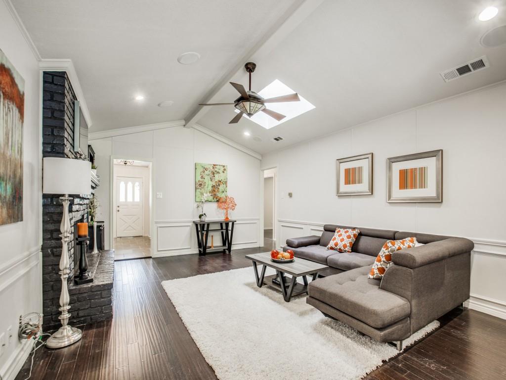 10620 Sandpiper Lane Dallas, TX 75230 - Photo 3 of 12 a living room with furniture and wooden floor