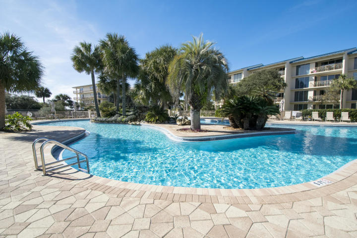 10254 East Co Highway, Unit 135 Inlet Beach, FL 32461 - Photo 5 of 10 a view of a swimming pool with a patio