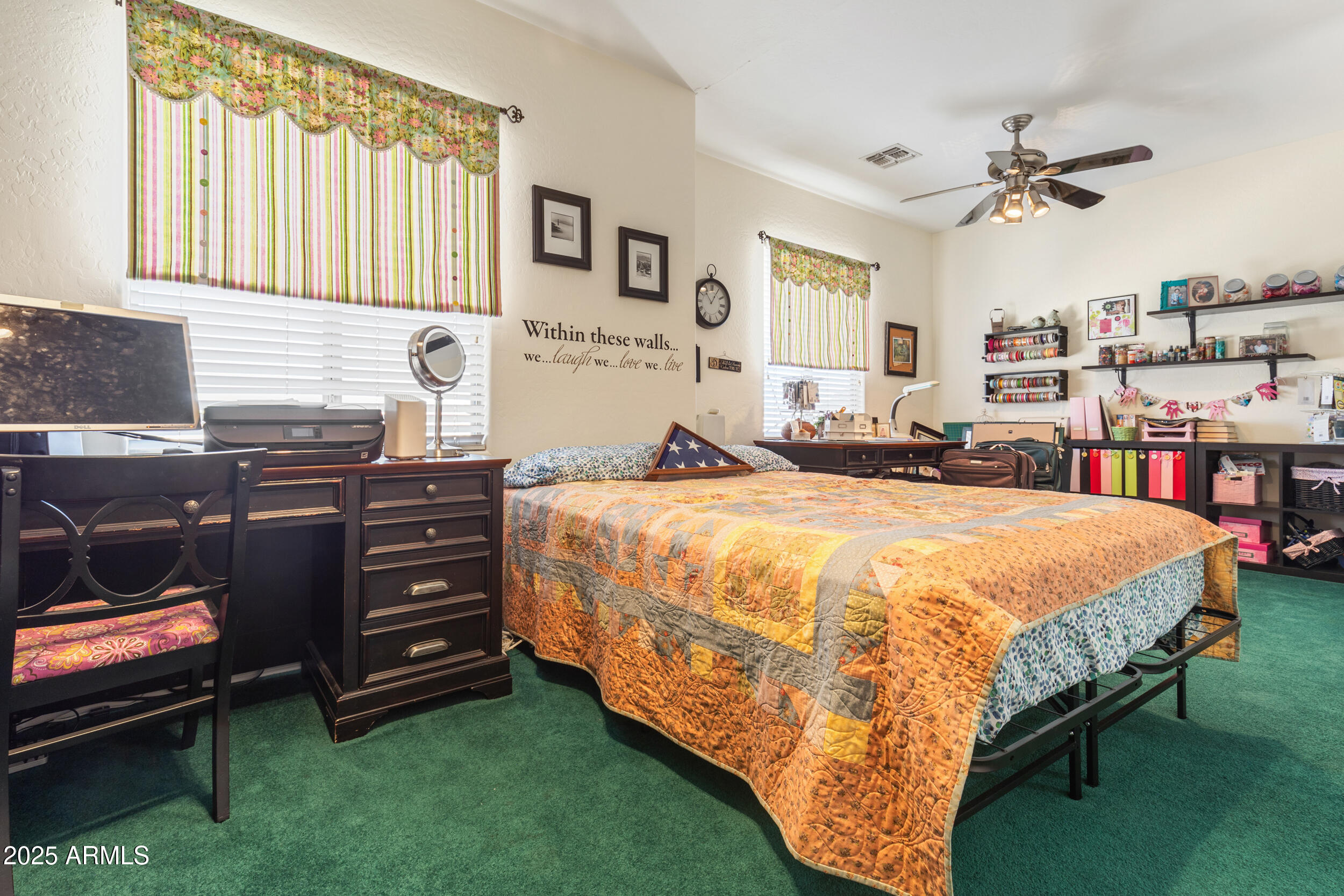 2821 East Nunneley Road Gilbert, AZ 85296 - Photo 30 of 51 a bedroom with a bed and a closet