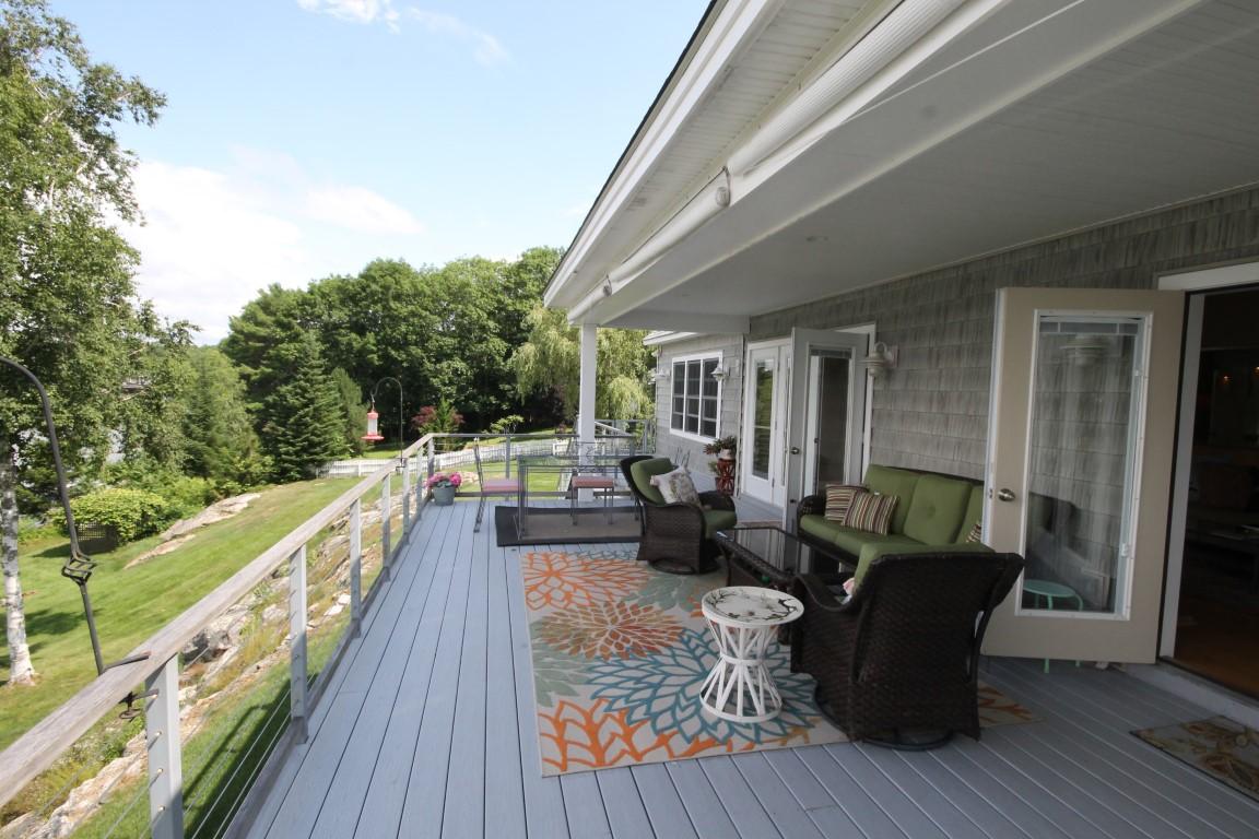 49 Sawyer's Island Road Boothbay, ME 04537 - Photo 25 of 38 Front Porch/Deck