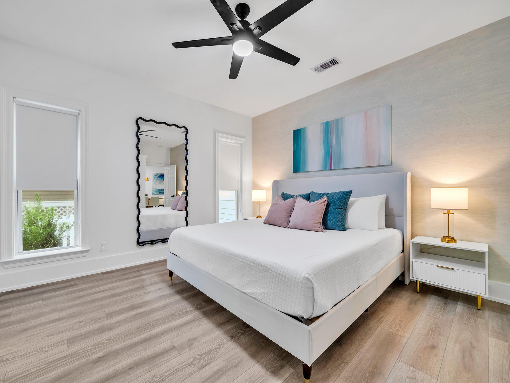 84 Mark Street Destin, FL 32541 - Photo 23 of 81 a bedroom with a bed and window