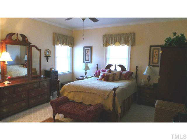 101 Forest Road Oxford, NC 27565 - Photo 10 of 25 The Master Bedroom is 15' by 13' 10" and also has a ceiling fan. This room has carpet, but there is hardwood under the carpet. The room also has a ceiling fan.