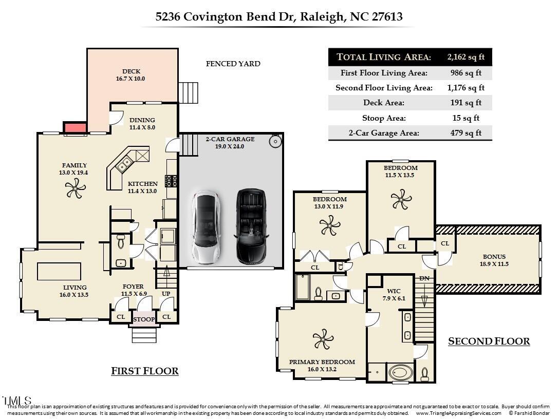 5236 Covington Bend Drive Raleigh, NC 27613 - Photo 49 of 49 covingtonbendfloorplan