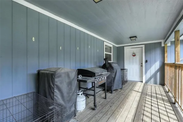 a workspace with furniture and rug