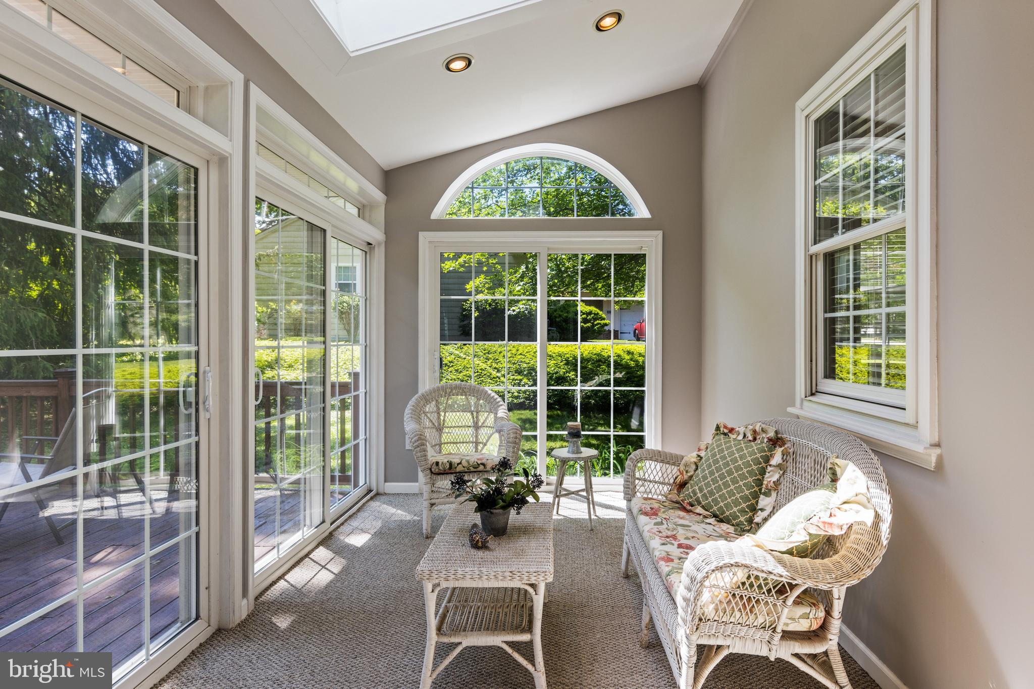 109 Orchard Road Paoli, PA 19301 - Photo 23 of 28 Rear Sunroom