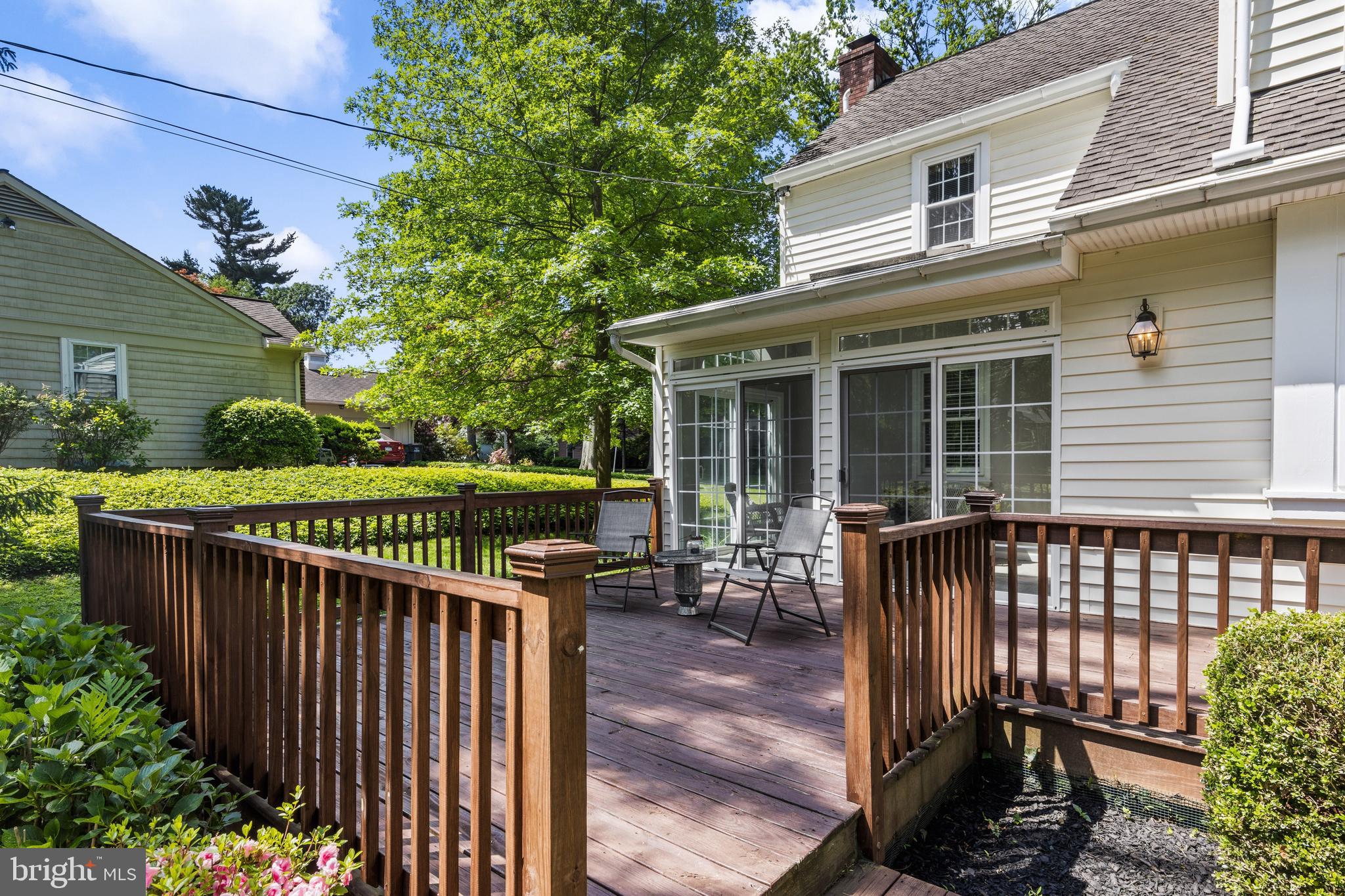 109 Orchard Road Paoli, PA 19301 - Photo 26 of 28 Back deck