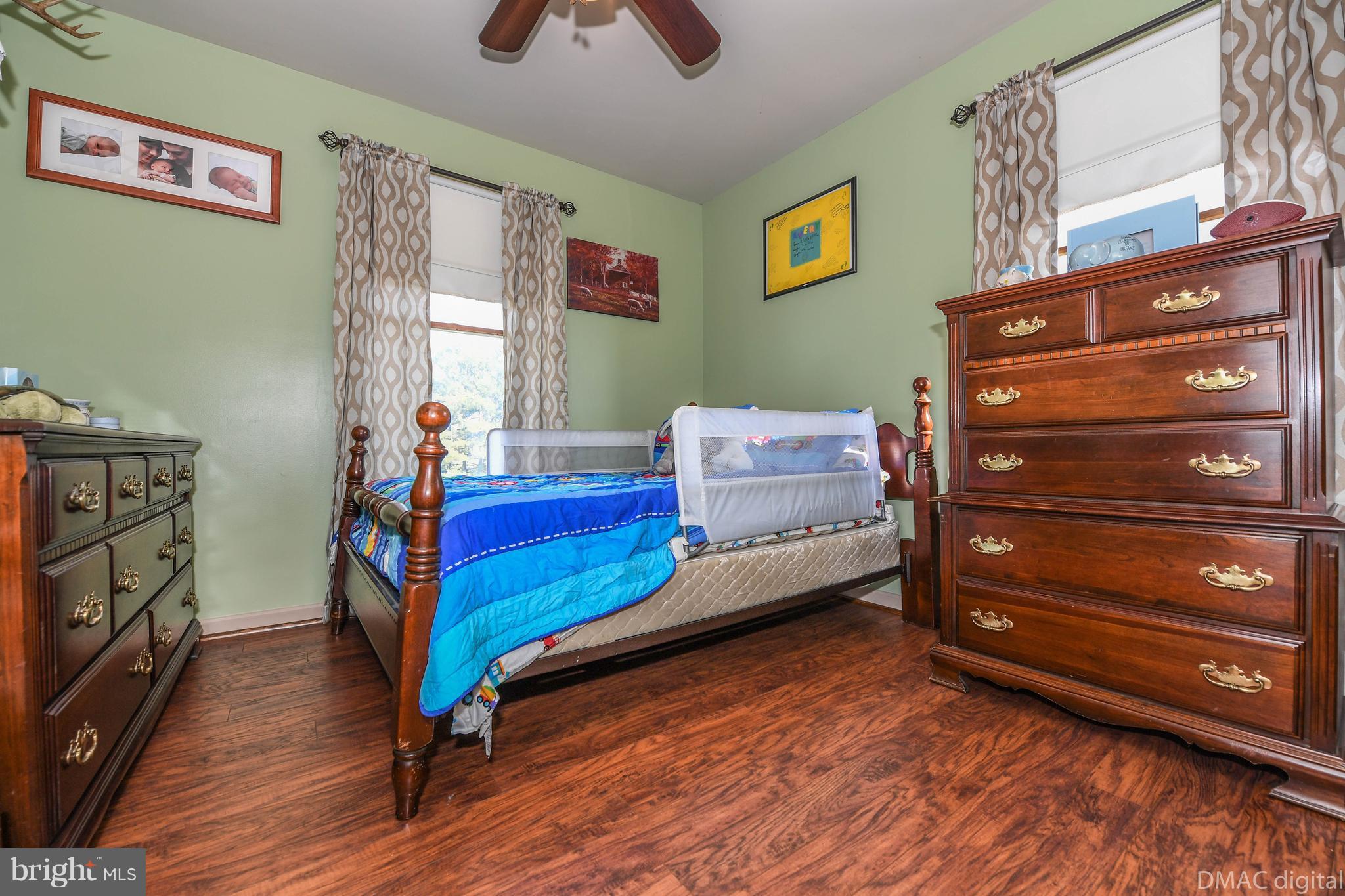 13230 Independence Road Clear Spring, MD 21722 - Photo 14 of 30 a bedroom with a bunk bed and a dresser in it