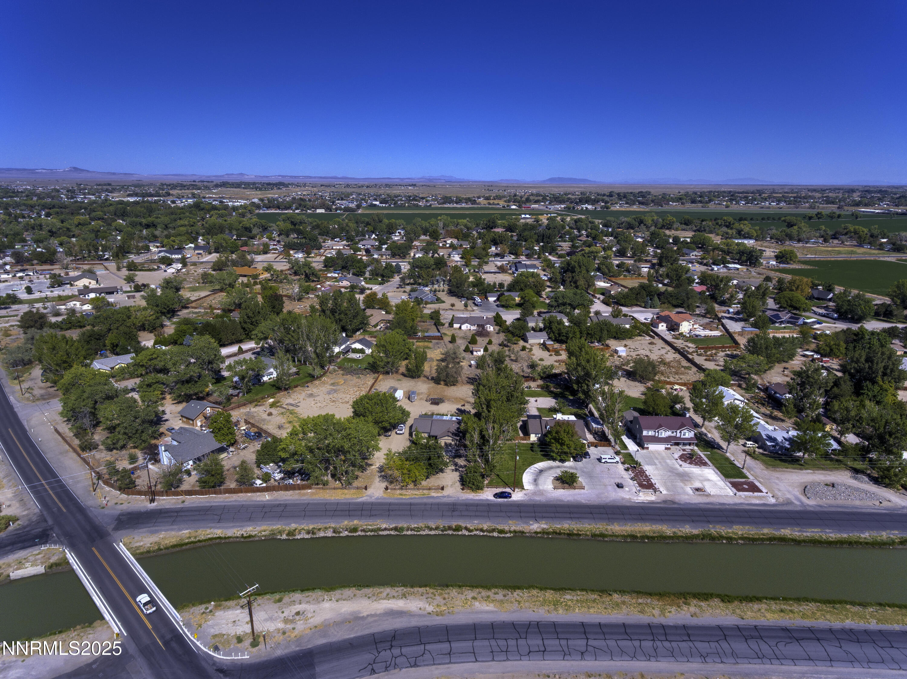 4190 Bottom Road Fallon, NV 89406 - Photo 33 of 44 an aerial view of a residential houses with city view