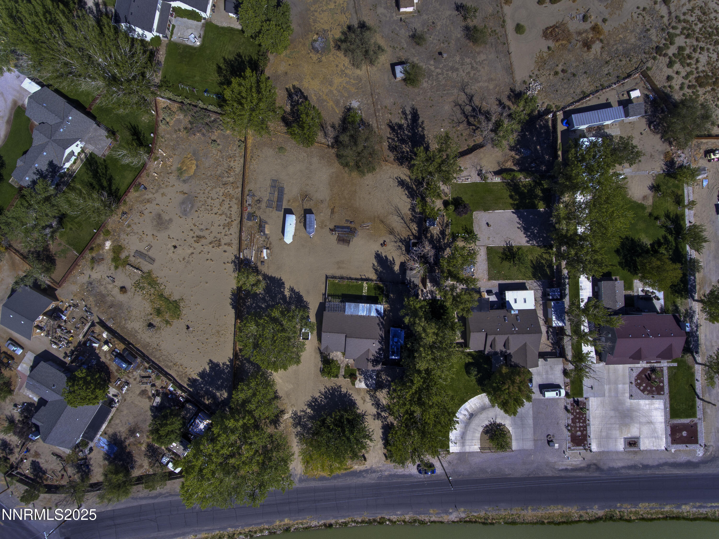 4190 Bottom Road Fallon, NV 89406 - Photo 37 of 44 an aerial view of a houses with outdoor space