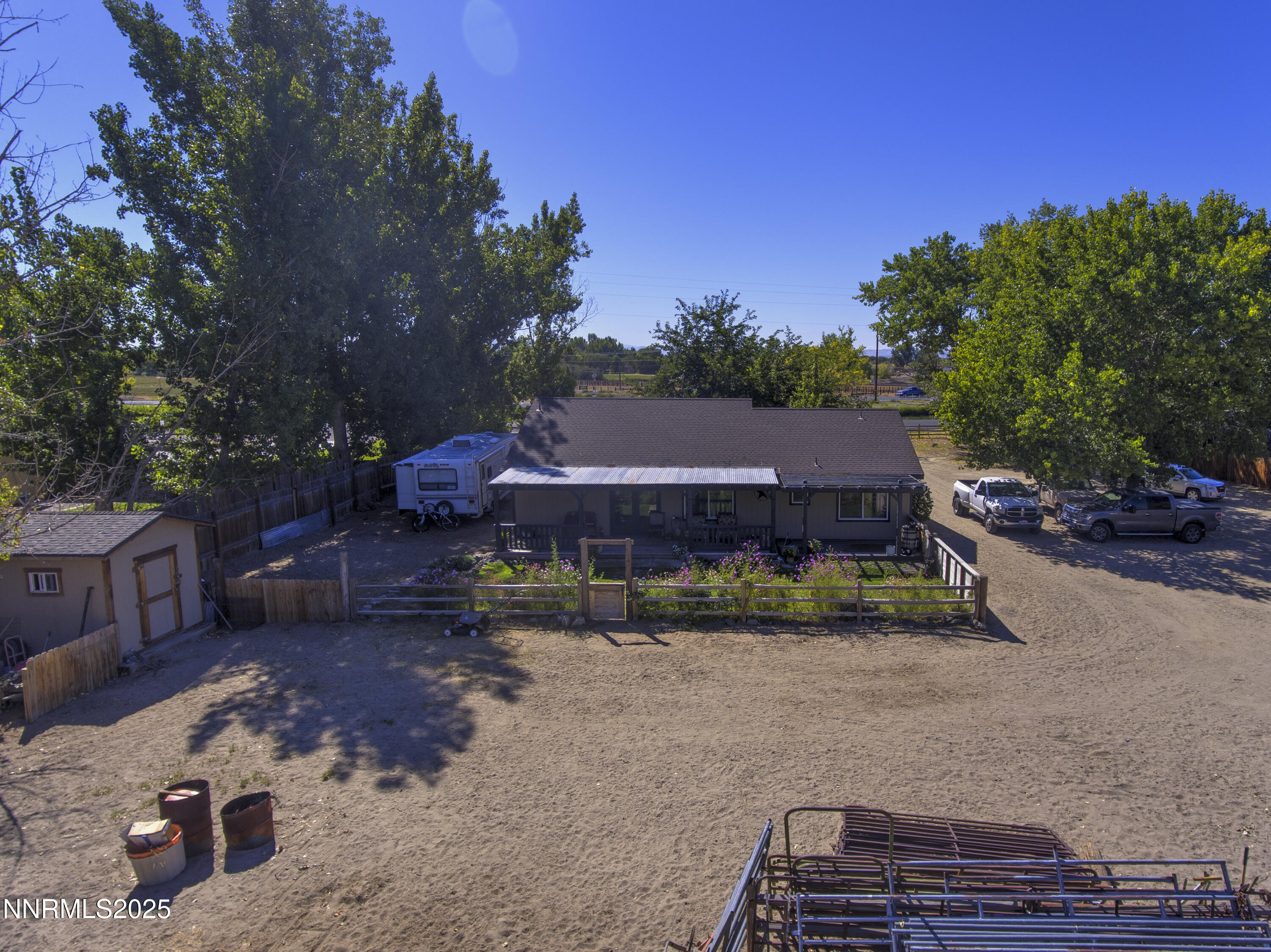 4190 Bottom Road Fallon, NV 89406 - Photo 38 of 44 a view of house with backyard space and sitting area