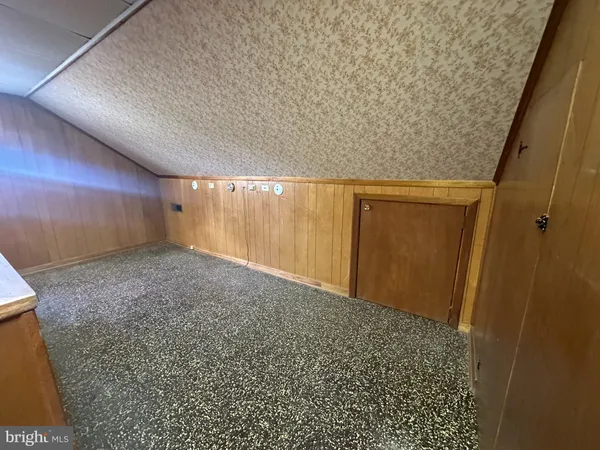a view of storage and utility room with racks