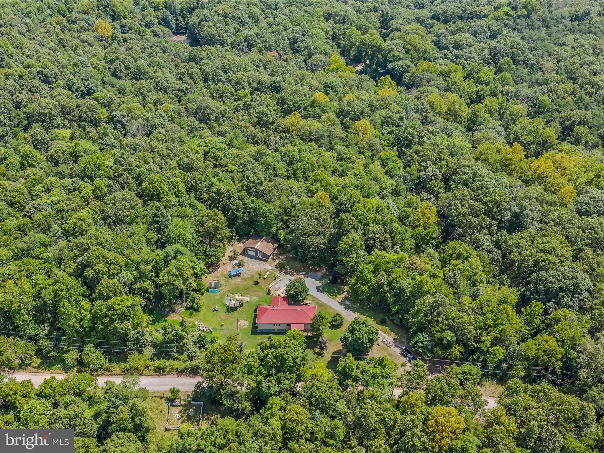 564 Shade Lane Berkeley Springs, WV 25411 - Photo 50 of 53 Aerial View