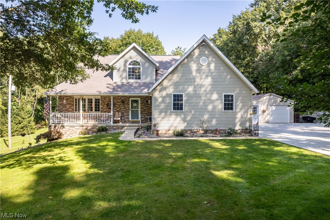 9929 Finley Road Wooster, OH 44691 - Photo 1 of 33 New England style Cape home on 5 Acres