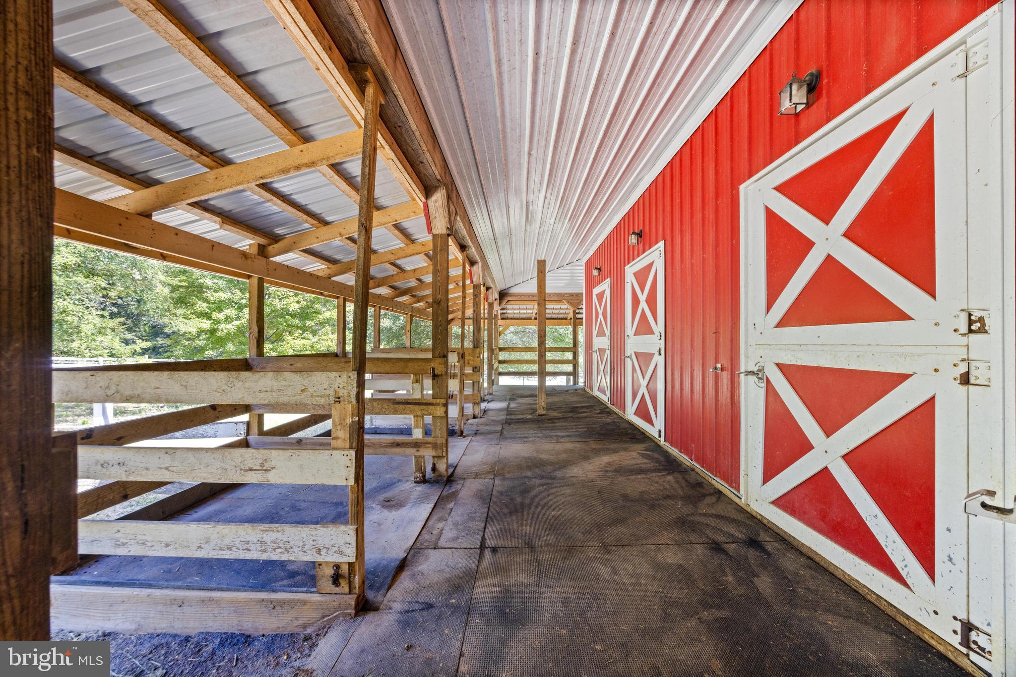 16401 Mt Calvert Road Upper Marlboro, MD 20772 - Photo 59 of 119 Lower Barn: Shearing Stalls Surround Barn