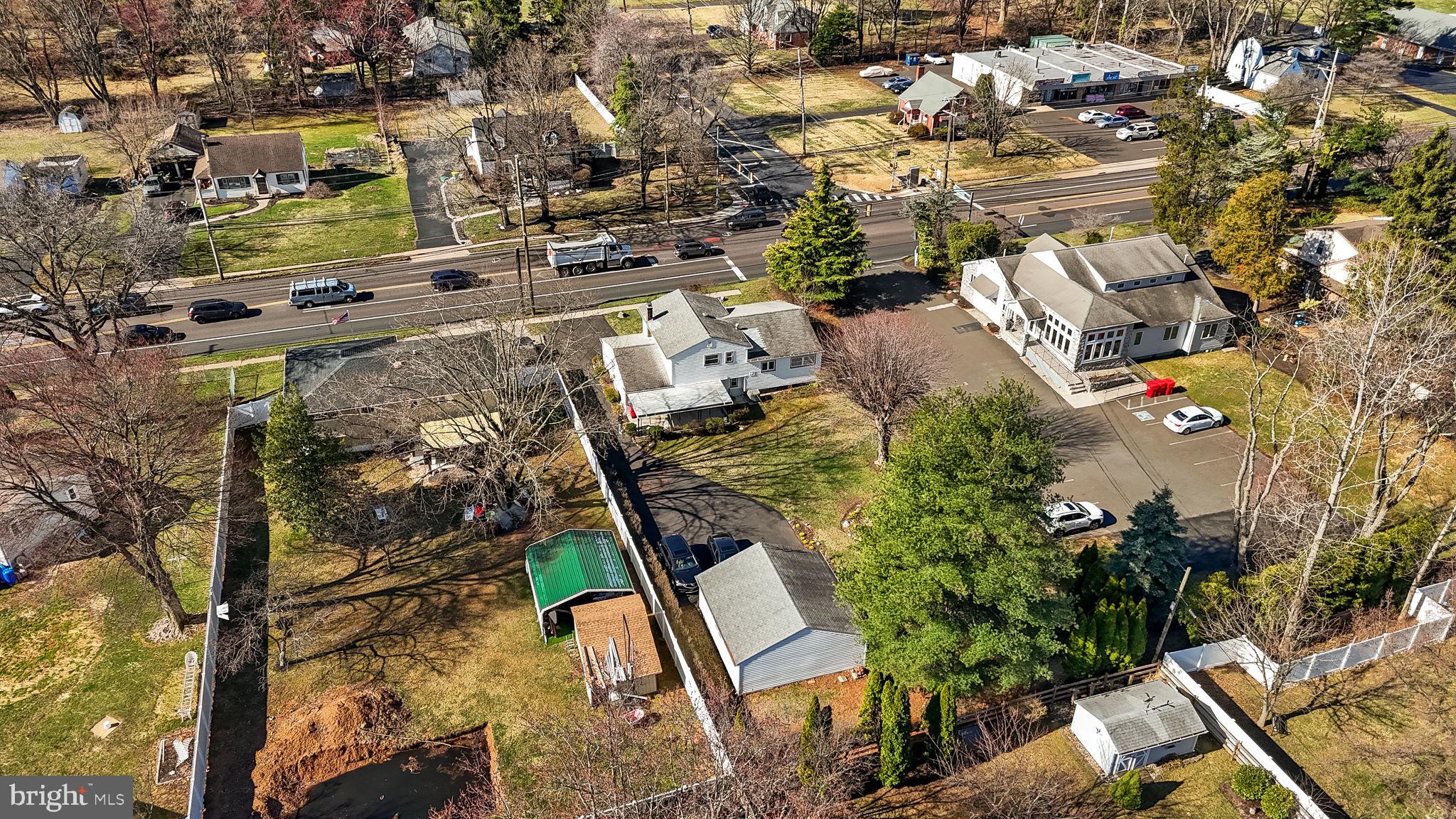 857 West County Line Road Warminster, PA 18974 - Photo 37 of 38 an aerial view of a residential houses with outdoor space