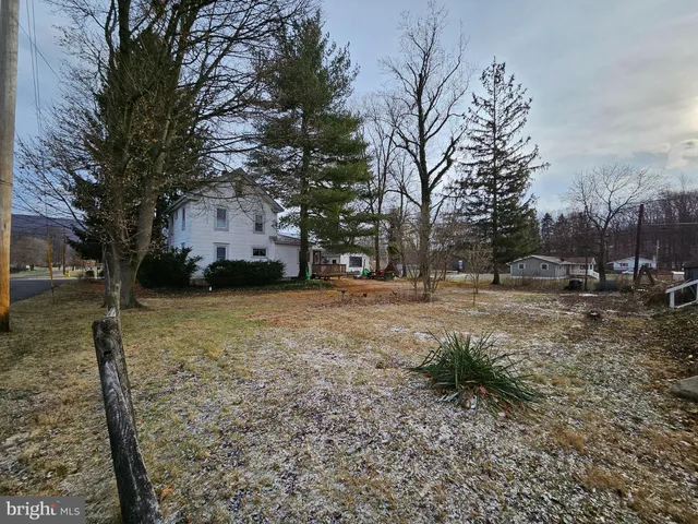 a view of outdoor space with trees