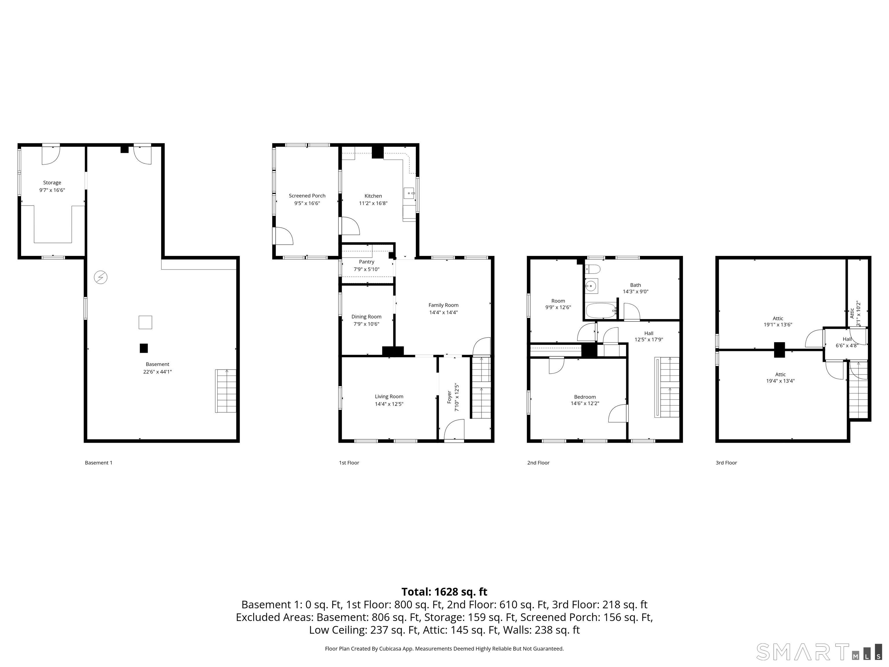 365-367 Putnam Road Plainfield, CT 06387 - Photo 39 of 40 a picture of floor plan