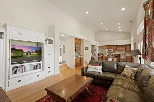 a bathroom with a shower and a toilet