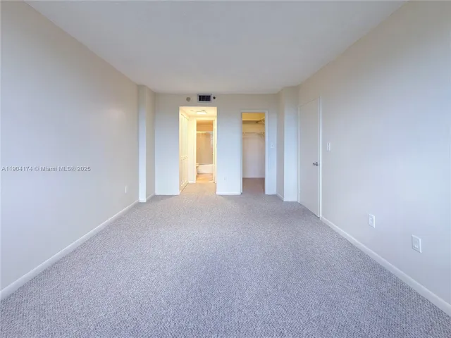 a view of city from a balcony