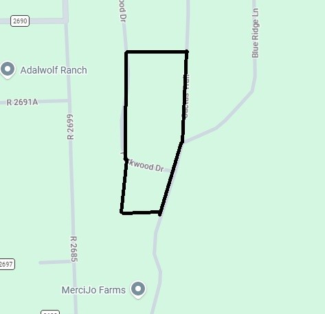 0 Cactus Trail Cleveland, TX 77327 - Photo 2 of 4 Approx. Boundary drawn on Google Maps