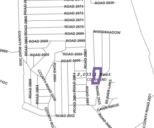 0 Cactus Trail Cleveland, TX 77327 - Photo 3 of 4 Map is pulled from Liberty County CAD