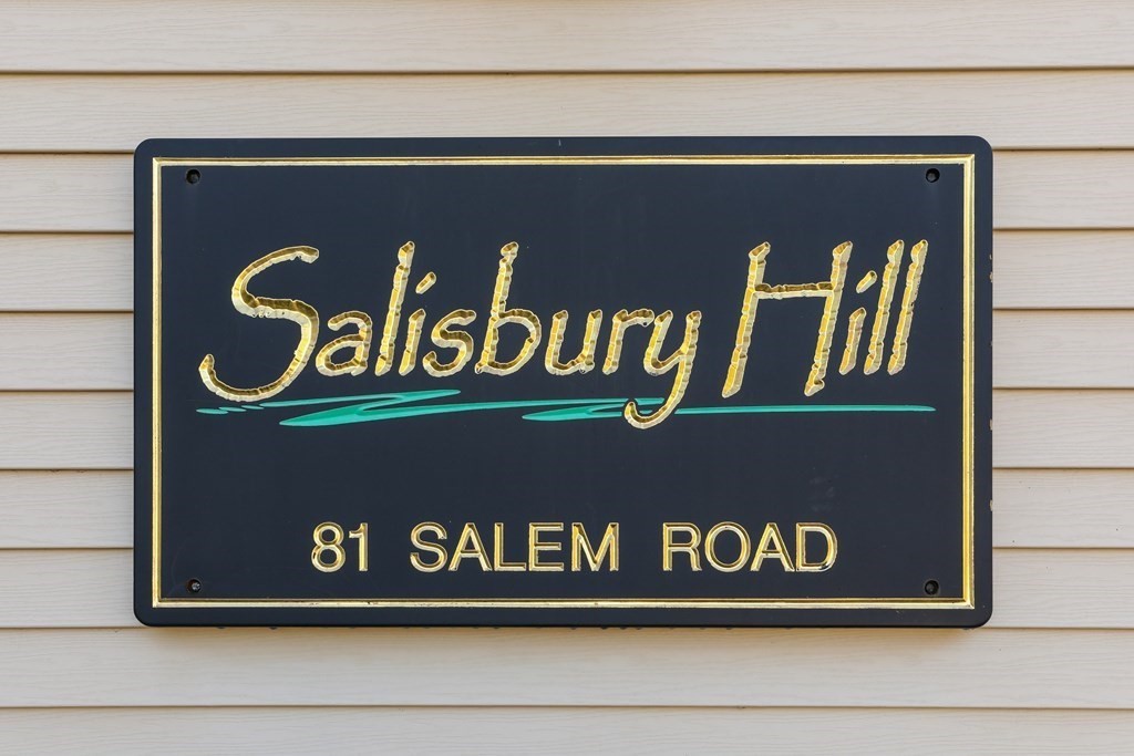 81 Salem Road, Unit 92 Billerica, MA 01821 - Photo 32 of 32 a close up of a street sign