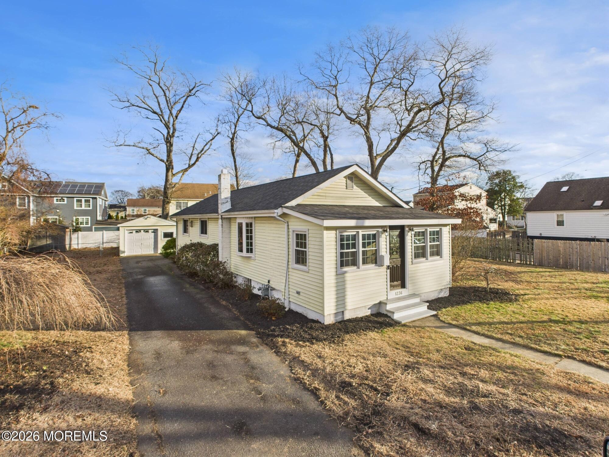 1236 Benedict Street Point Pleasant, NJ 08742 - Photo 2 of 24 Front with Garage