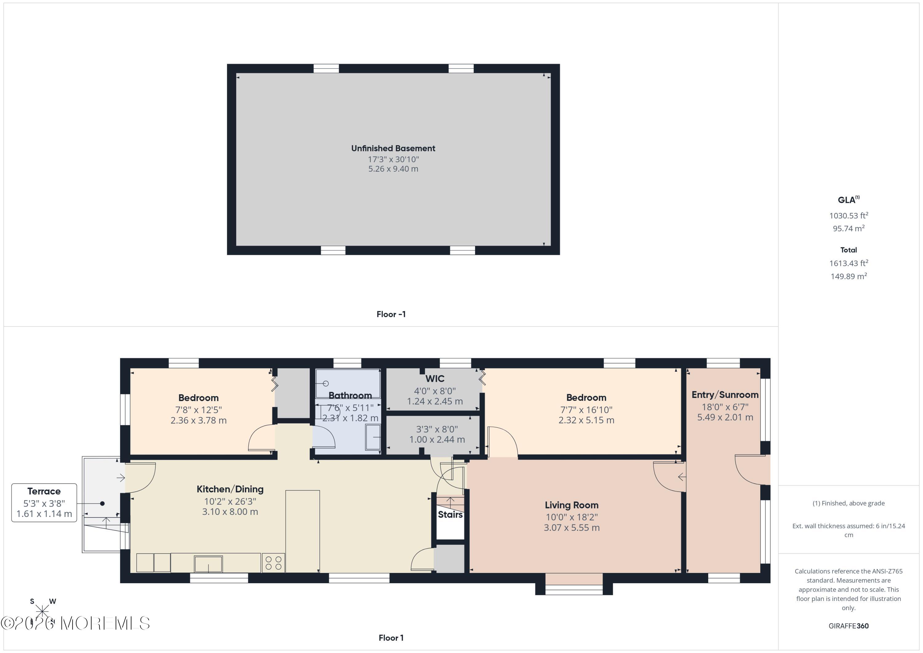 1236 Benedict Street Point Pleasant, NJ 08742 - Photo 24 of 24 Floorplan