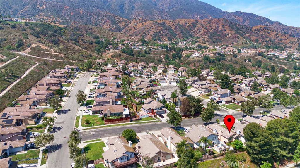3031 Mountainside Drive Corona, CA 92882 - Photo 2 of 18 an aerial view of residential houses and outdoor space
