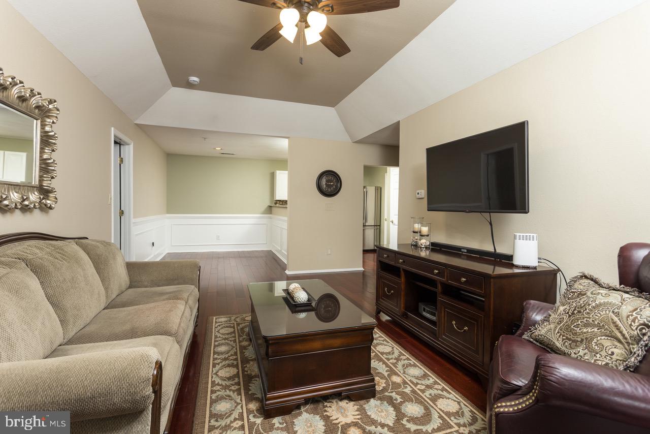 602 Churchill Road, Unit 602P Bel Air, MD 21014 - Photo 3 of 37 Living Area Accented w/Vaulted Ceiling