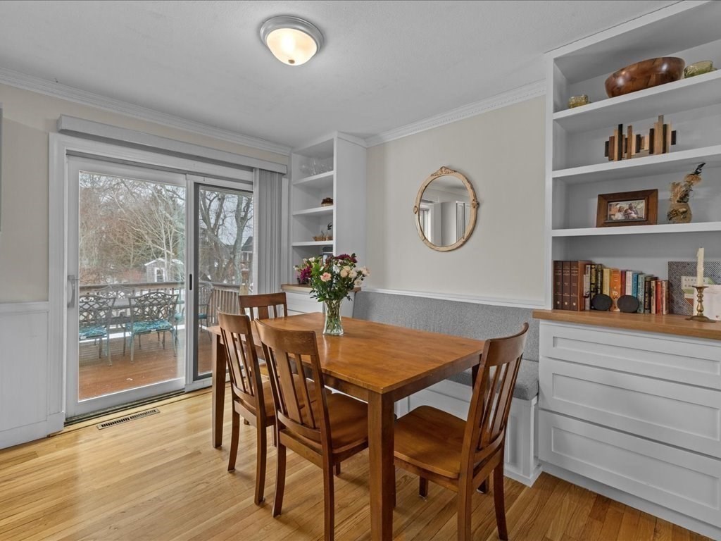 7 Pierce Road Marshfield, MA 02050 - Photo 11 of 34 a view of a dining room with furniture window and wooden floor