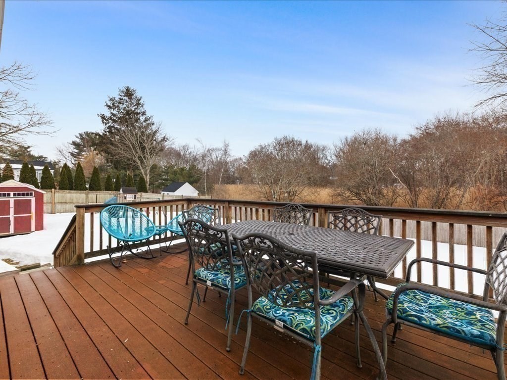 7 Pierce Road Marshfield, MA 02050 - Photo 28 of 34 a view of a balcony with furniture