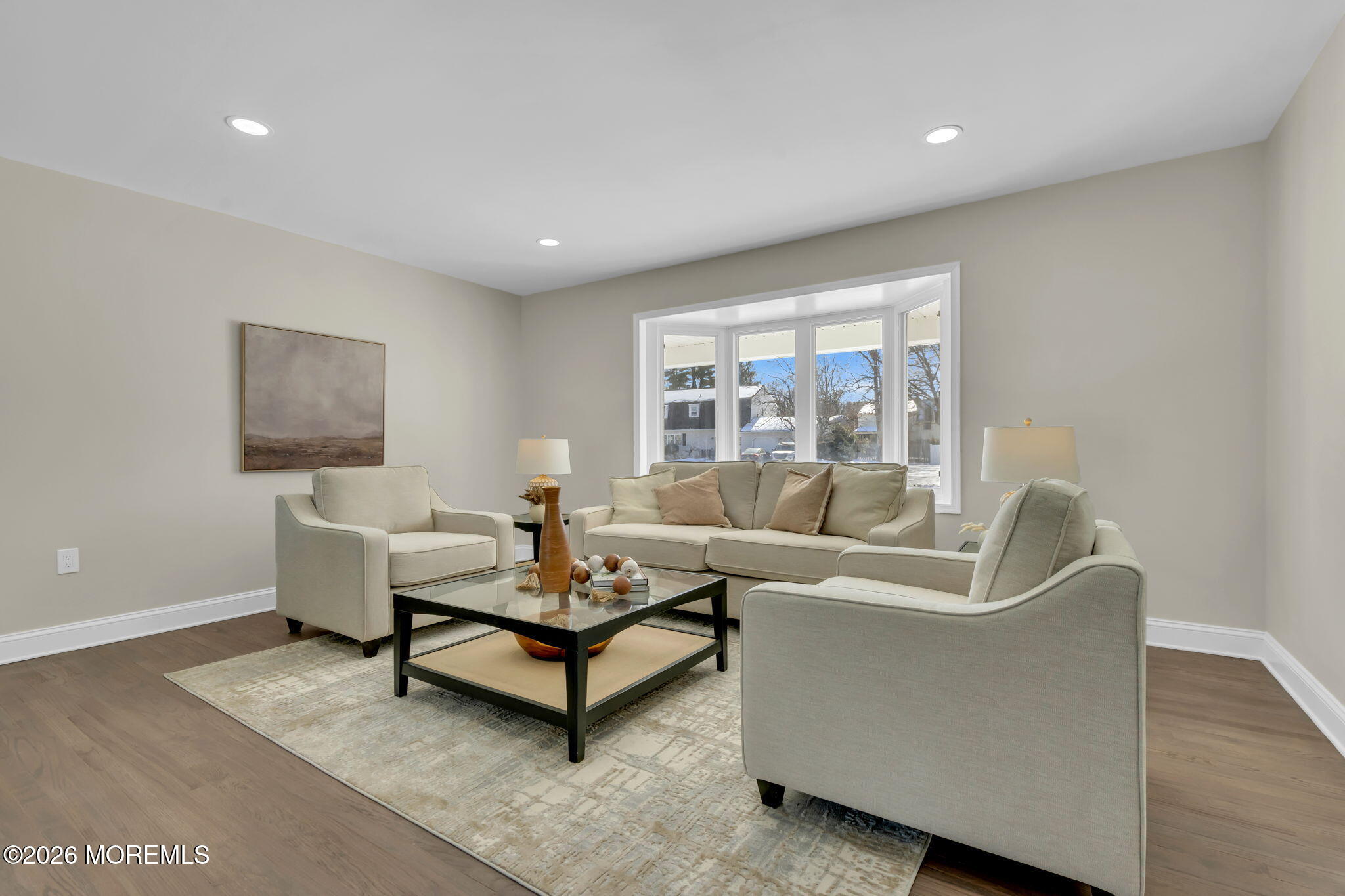568 Flock Road Hamilton Square, NJ 08690 - Photo 33 of 65 a living room with furniture and a large window
