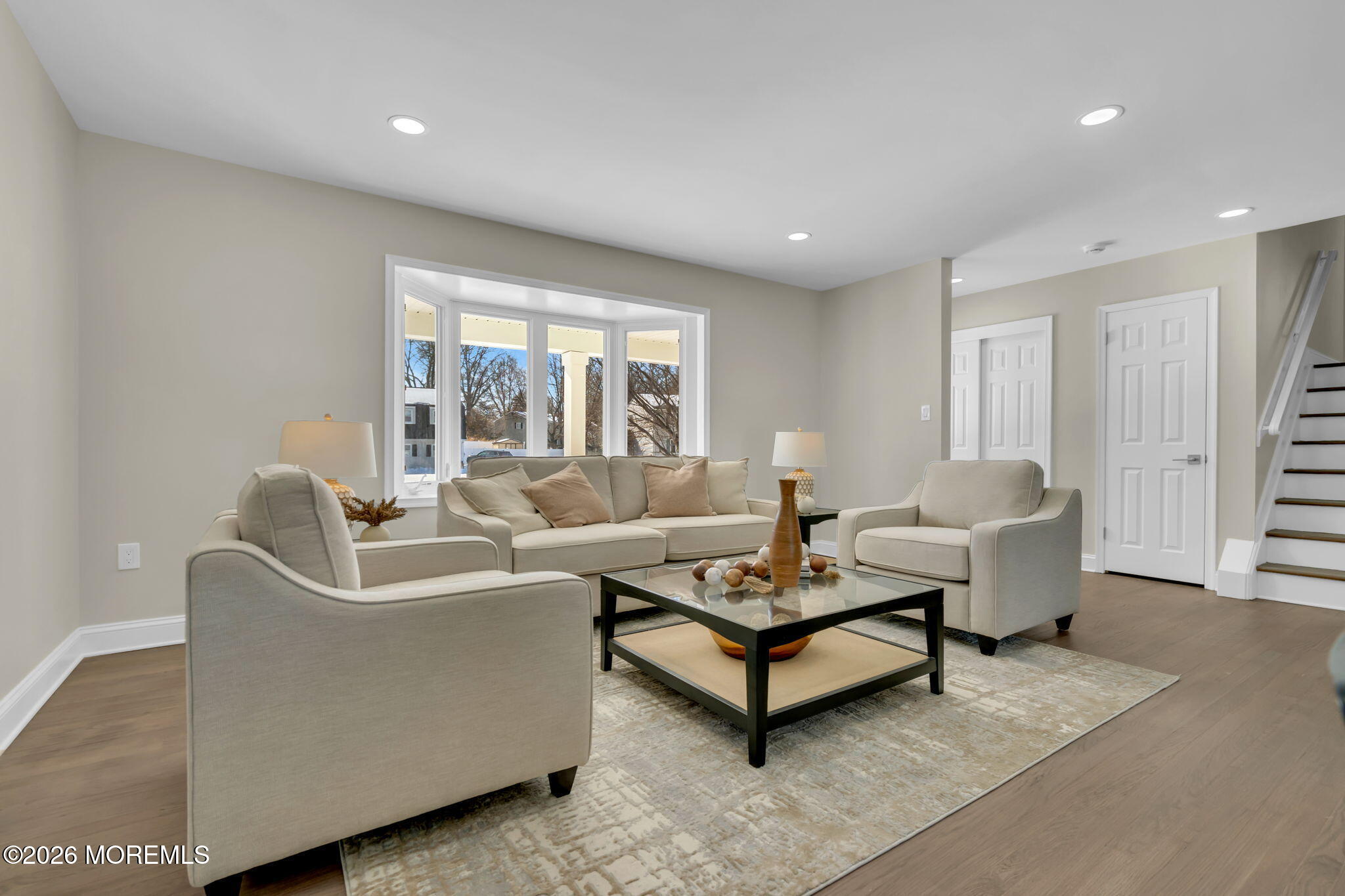 568 Flock Road Hamilton Square, NJ 08690 - Photo 34 of 65 a living room with furniture and a large window