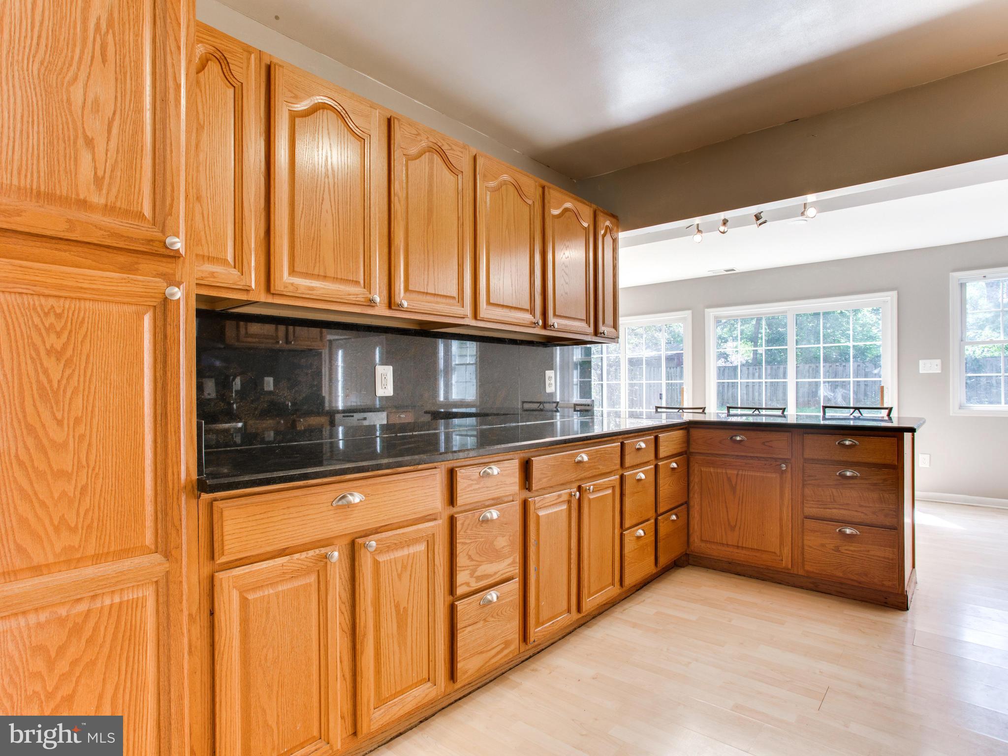 9819 Greenview Lane Manassas, VA 20109 - Photo 11 of 30 Kitchen main cabinetry and counter space