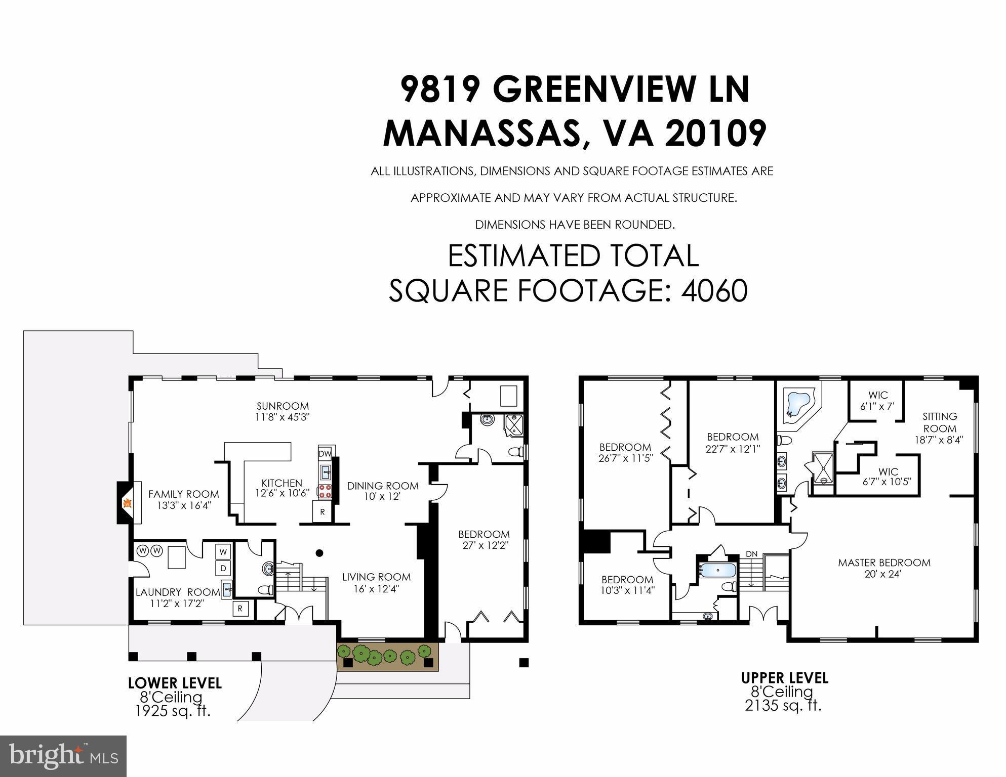 9819 Greenview Lane Manassas, VA 20109 - Photo 30 of 30 Floorplan