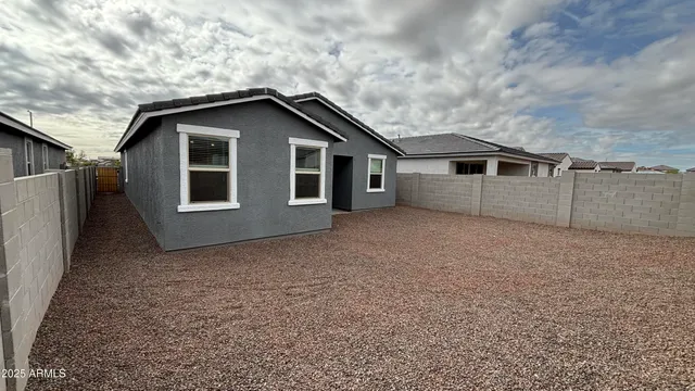 a house with a outdoor space