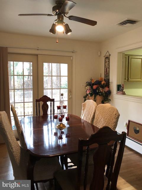612 Pine Bluff Road Salisbury, MD 21801 - Photo 13 of 21 dining room with patio doors