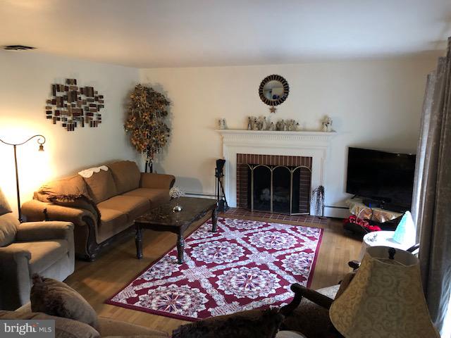 612 Pine Bluff Road Salisbury, MD 21801 - Photo 6 of 21 Living room with fireplace