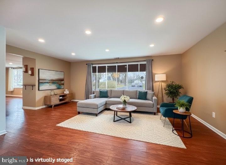 599 Panther Road Warminster, PA 18974 - Photo 31 of 57 a living room with furniture and a large window