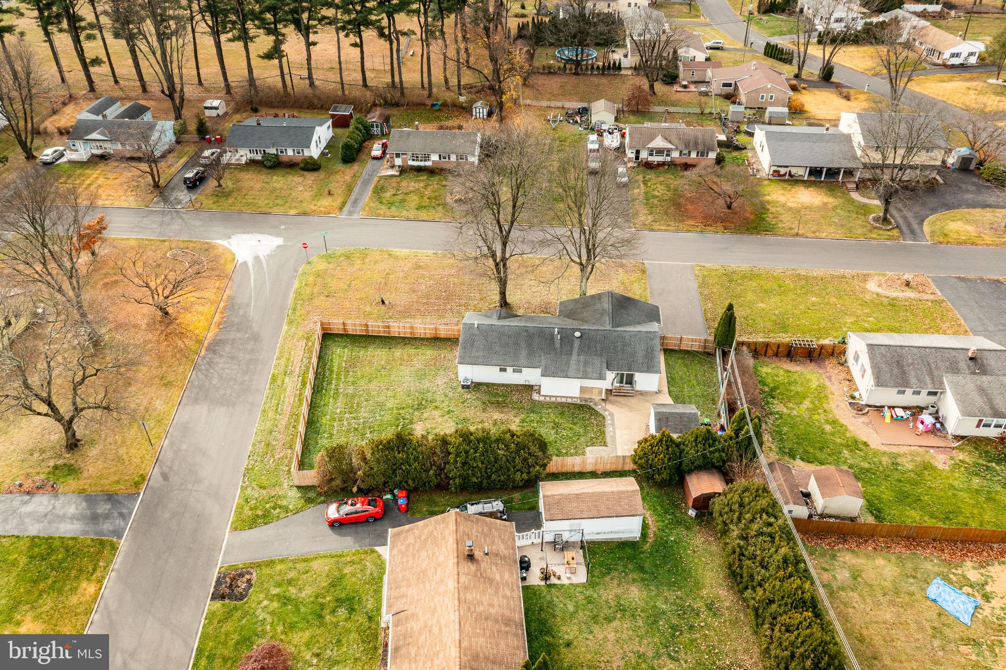 599 Panther Road Warminster, PA 18974 - Photo 45 of 57 an aerial view of residential houses with outdoor space