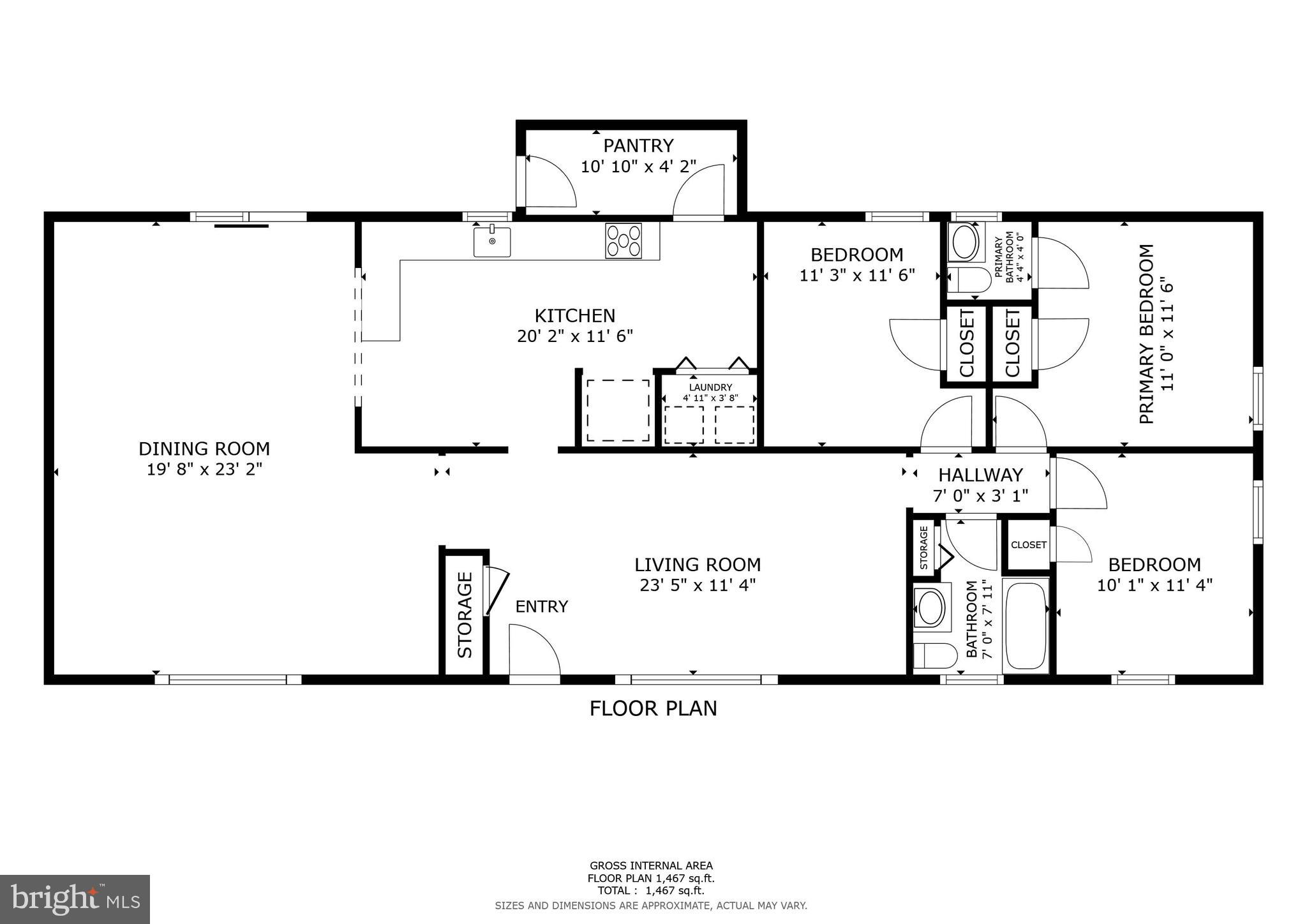 599 Panther Road Warminster, PA 18974 - Photo 57 of 57 a picture of a floor plan