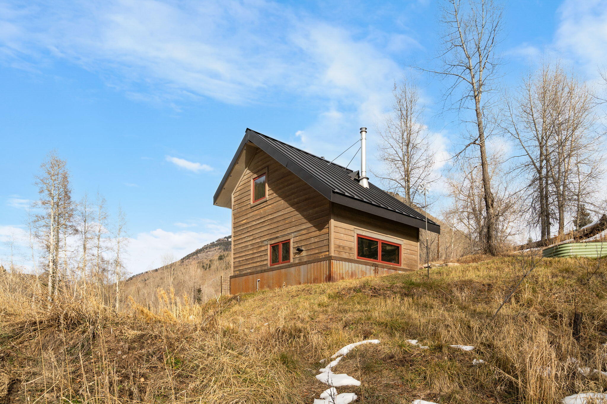 135 West Soda Street Rico, CO 81332 - Photo 22 of 47 a view of a house with a yard
