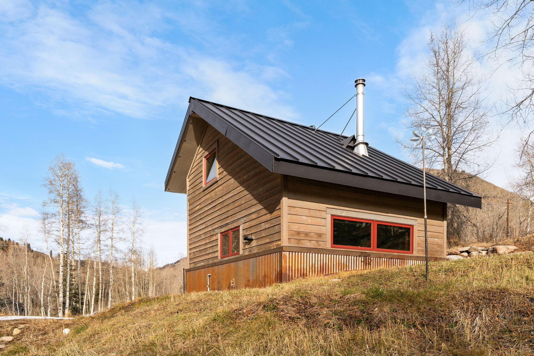 135 West Soda Street Rico, CO 81332 - Photo 24 of 47 a house view with a backyard space