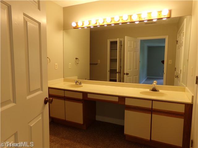4111 Witherow Road Winston-Salem, NC 27106 - Photo 9 of 16 Master Bath/Spa. Master bath vanity with double sink.