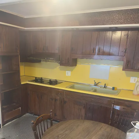 a bathroom with a sink and a bathtub