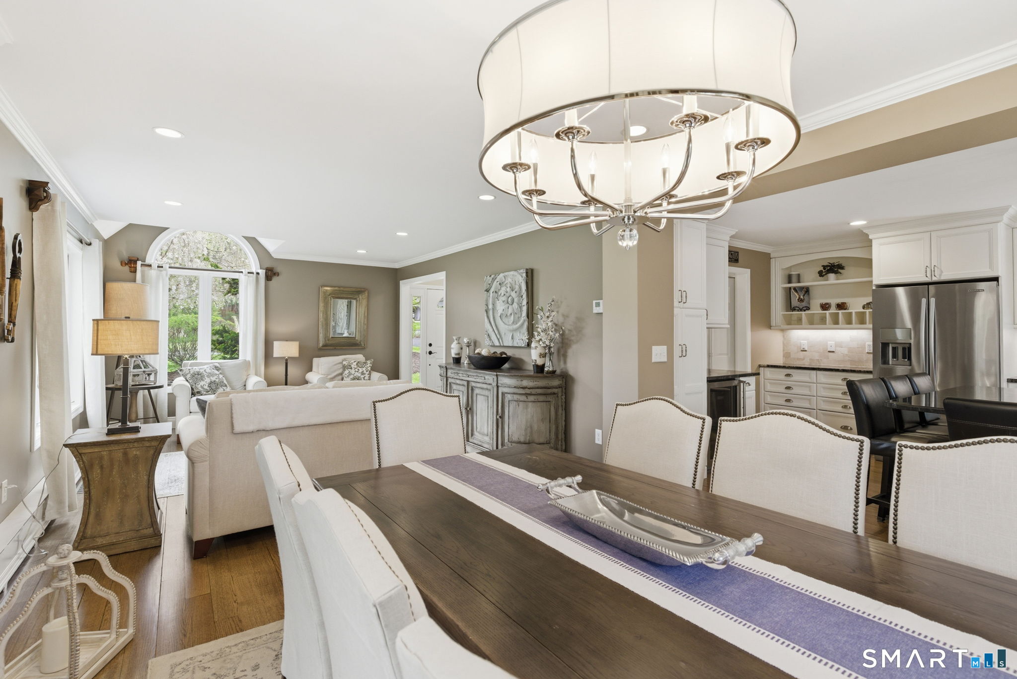 10 Ryans Way Burlington, CT 06013 - Photo 15 of 35 a large kitchen with a table and chairs