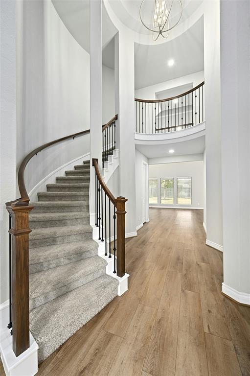 132 Santa Maria Street Georgetown, TX 78628 - Photo 6 of 36 Staircase