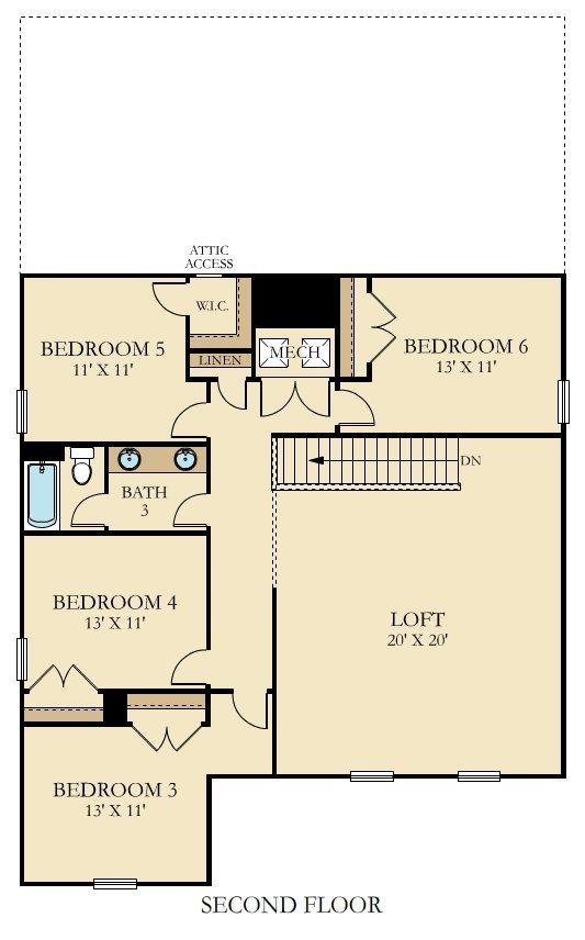 304 Squire Pope Road Summerville, SC 29486 - Photo 3 of 9 Trenton Second Floor