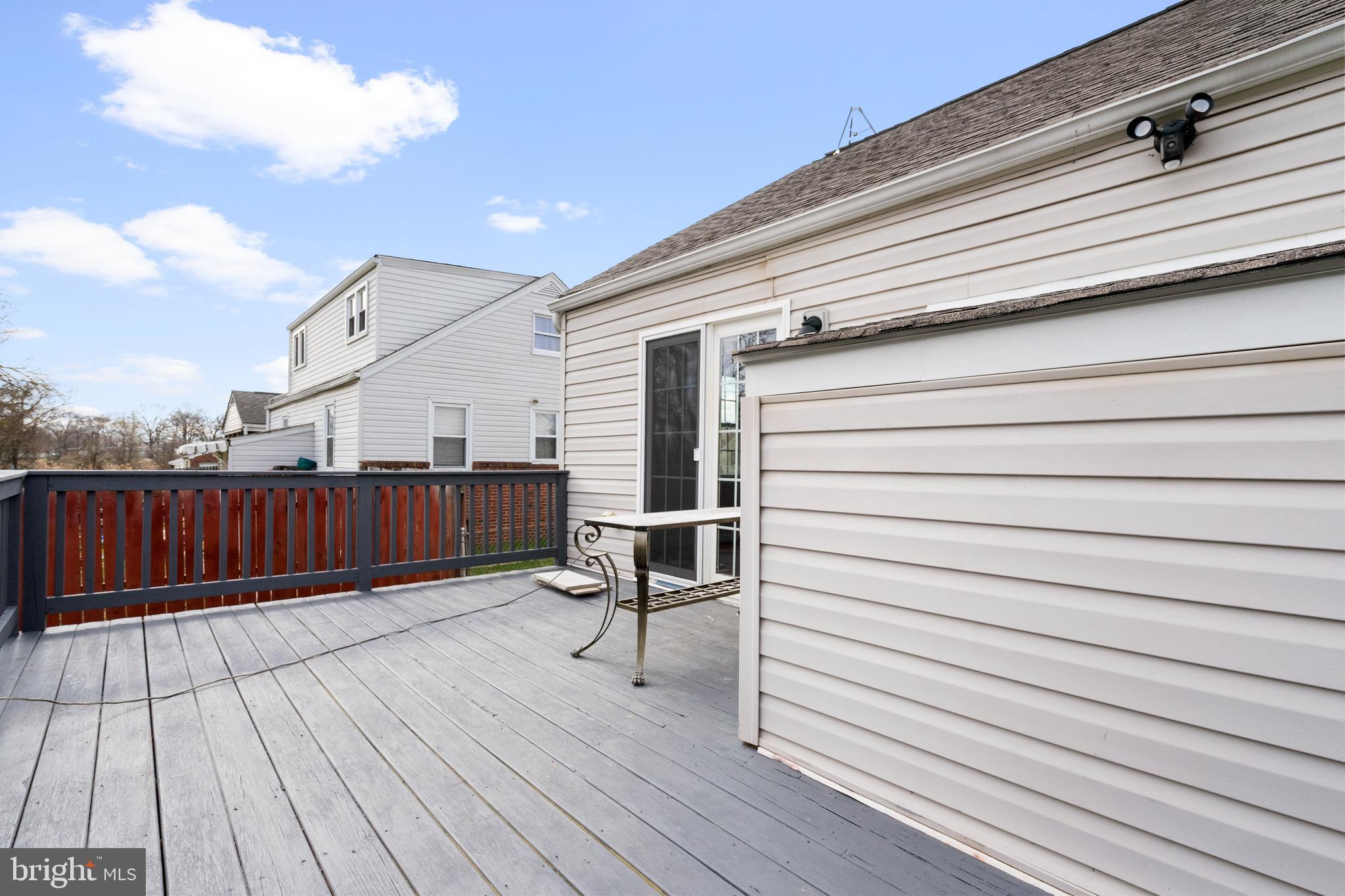 809 Martin Road Essex, MD 21221 - Photo 26 of 30 Large deck